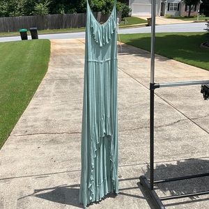 Long blue dress, Love21-Forever21, Large, summer dress